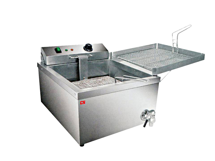 CN Single Tank Countertop Electric Donut Fryer / Mesin Penggorengan