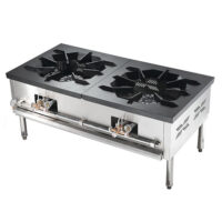 MSM Double Burner Gas Stock Pot SP-200