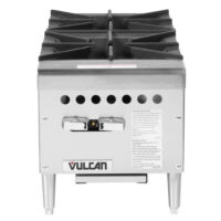 VULCAN VCRH Countertop Gas 2 Burner Hot Plate (12″) VCRH12