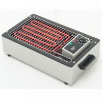 ROLLER GRILL Single Countertop Electric Lava Rock Griller 140