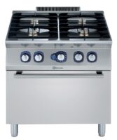 ELECTROLUX Modular 700XP 4 Burner Gas Range On Gas Oven (800MM) E7GCGH4CG0 371002