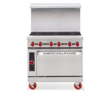 AMERICAN RANGE Floor Standing Gas 6 Open Burner With Oven AR-6