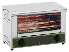 ROLLER GRILL Single Cooking Level Electric Infrared Toaster / Mesin Panggang Roti BAR-1000