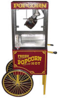 CRETORS Goldrush Popper With Wagon Base Popcorn Machine / Mesin Pembuat Popcorn (6oz) 6GPWB