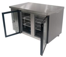MODELUX Glass 2 Door Counter Chiller MGRT-2D7-1500