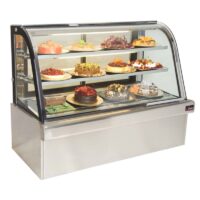 ANVIL Floor Standing Curved Glass Display Chiller Showcase / Peti Sejuk Kaca (310L/1200mm) DFC1200