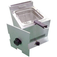 MSM Single Tank Countertop Gas Deep Fryer / Mesin Penggorengan (9L) DFG-4000