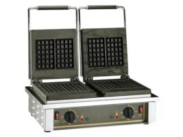 ROLLER GRILL Double Head Electric Square Type Waffle Baker / Mesin Waffle GED-20