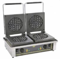 ROLLER GRILL Double Head Round Type Waffle Baker / Mesin Waffle GED-75