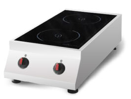 ECO KITCHEN Double Hob Table Top Commercial Induction Cooker / Periuk Induksi IND-10PP-3500*2V