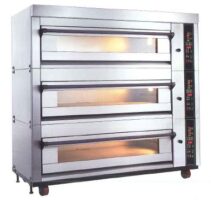 MB Automatic Electronic Gas One Deck Two Tray Baking Oven / Ketuhar (400 X 600) MBE-201SG-Z