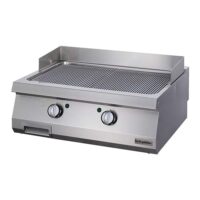 OZTI Double Countertop Gas Groove Grill Plate OGG-8070N