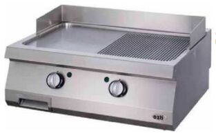 OZTI Countertop Gas Electric Grill & Griddle Plate OGE-8070-1/2N