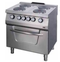 OZTI Countertop 4 Electric Cooker With Oven OSOEF-8070