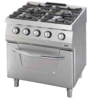 OZTI Floor Standing Gas 4 Open Burner With Oven OSOGF-8070