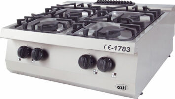 OZTI Countertop 4 Open Burner OSOG-8070