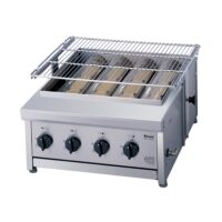 RINNAI Countertop 4 Burner Gas Infra-Red Griller RG-440F