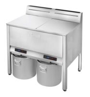 RINNAI Double Tank Floor Standing Gas Deep Fryer / Mesin Penggorengan (46L) RFA-427G