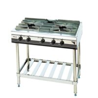 RINNAI Free Standing Gas 3 Open Burner – Low Range (900mm) RSB-320L