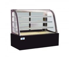 FRESH Curved Glass 3 Shelves Cake Showcase / Peti Pameran Kek (1200mm) FC34SC