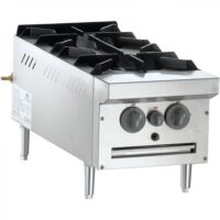 MSM Countertop Gas 2 Open Burner MSM-2-OB