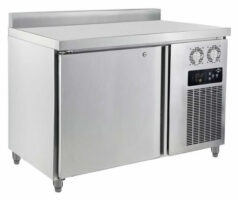 FRESH 1 Door Counter Freezer Cw Backsplash / Peti Sejuk Beku Cabinet (228L/1200mm) K-DWF12M1-76B