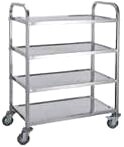 Golden Bull S/Steel 4-Tier Trolley / S/Steel 4 Tingkat Troli RP4-3